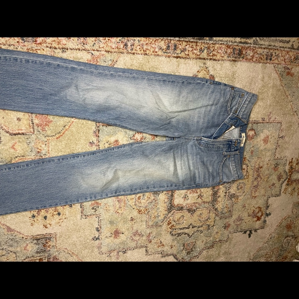 Madewell perfect vintage full length jeans